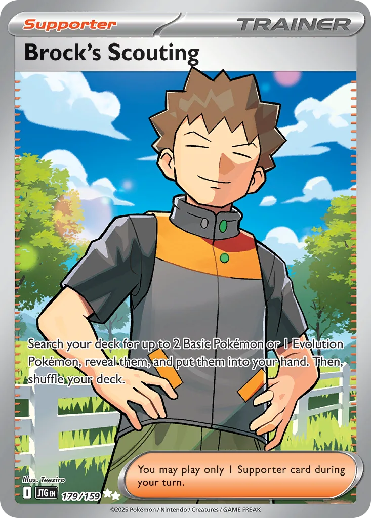 Brock's Scouting (JTG 179) – Journey Together – Normal