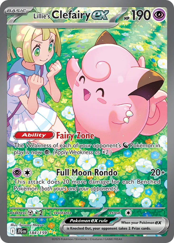 Lillie's Clefairy ex (JTG 184/159) – Journey Together – Normal