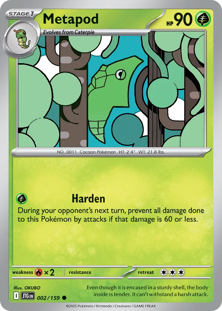 Metapod (JTG 002) – Journey Together – Normal