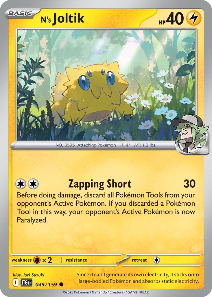 N's Joltik (JTG 049) – Journey Together – Normal