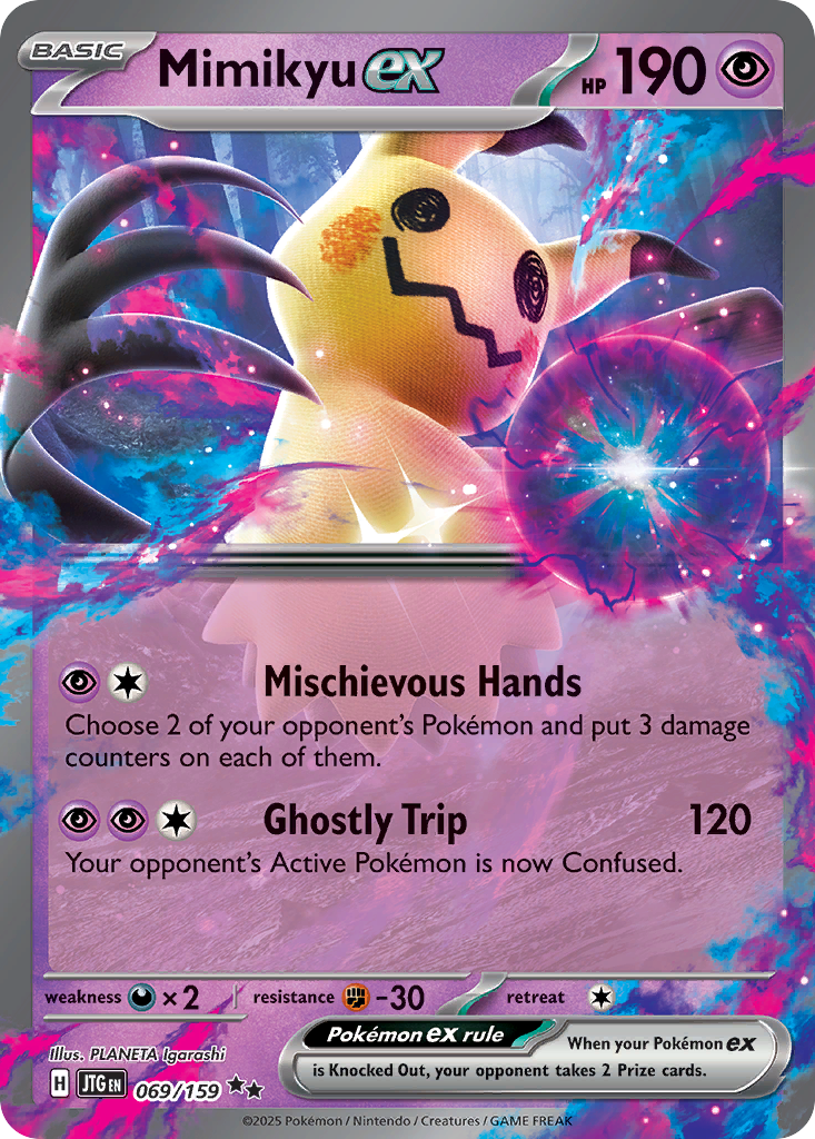 Mimikyu ex (JTG 069) – Journey Together – Normal