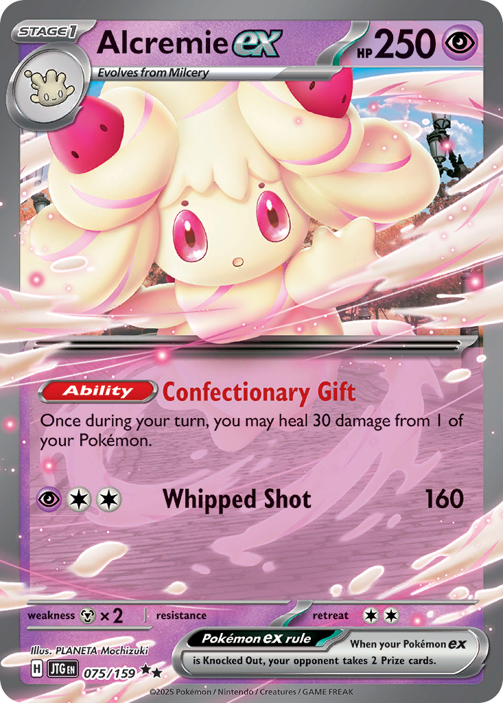 Alcremie ex (JTG 075) – Journey Together – Normal