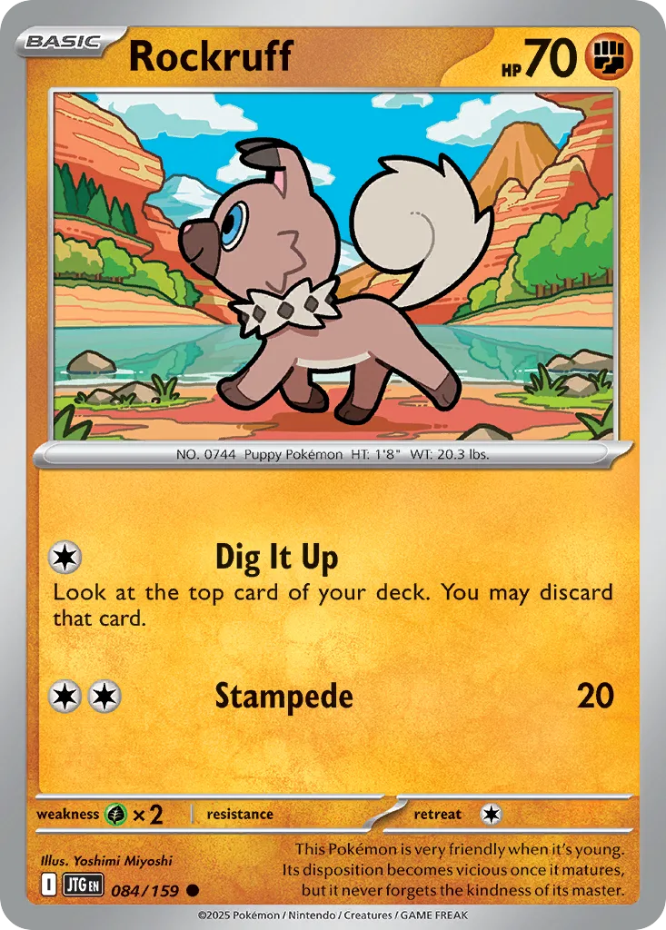 Rockruff (JTG 084) – Journey Together – Normal