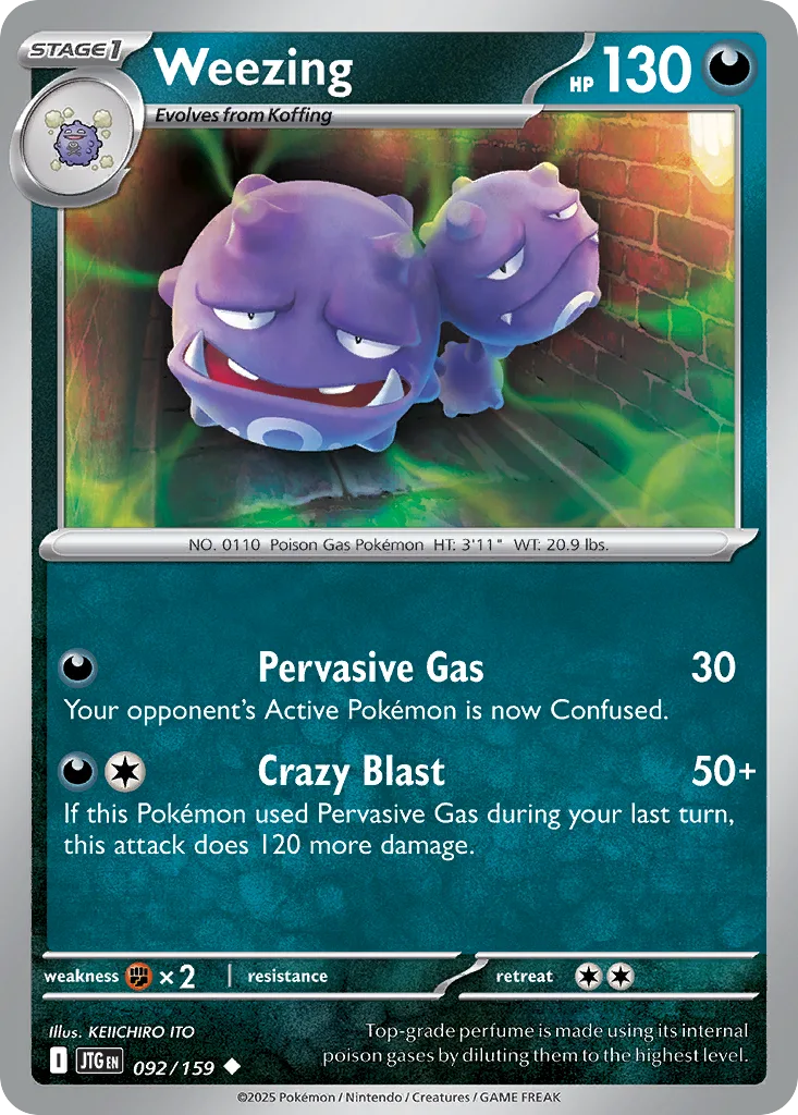 Weezing (JTG 092) – Journey Together – Normal