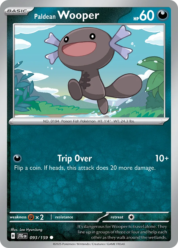 Paldean Wooper (JTG 093) – Journey Together – Normal