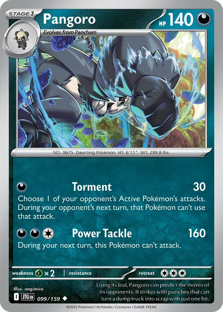 Pangoro (JTG 099) – Journey Together – Normal