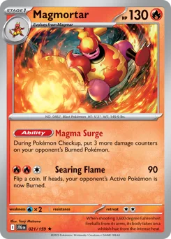 Magmortar - HOLO • Journey Together • Normal