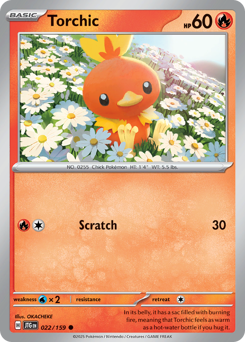 Torchic • Journey Together • Reverse Holo