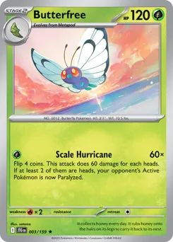 Butterfree - HOLO • Journey Together • Normal