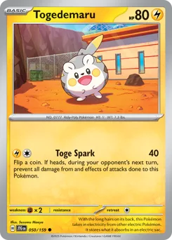 Togedemaru • Journey Together • Normal