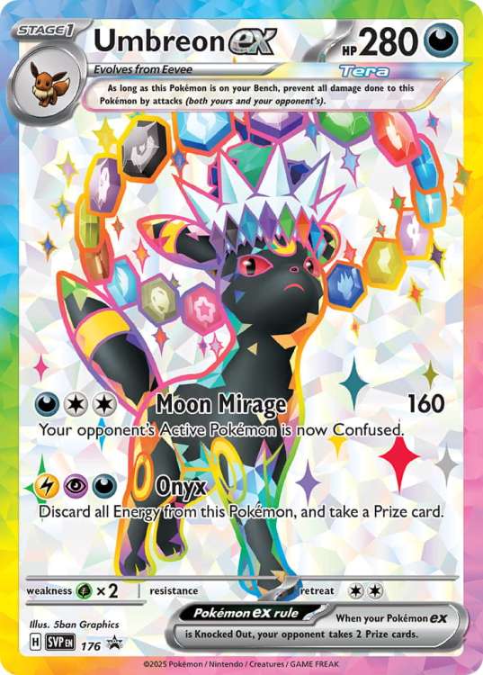 Umbreon ex (SVP 176) – Scarlet & Violet Promos – Normal