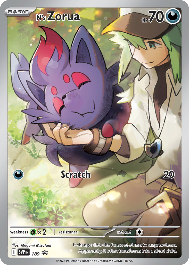 N's Zorua (SVP 189) – Scarlet & Violet Promos – Normal