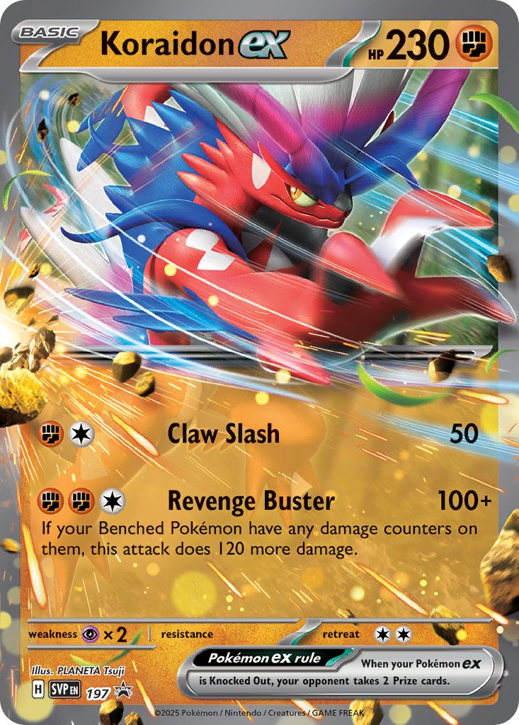 Koraidon ex (SVP 197) – Scarlet & Violet Promos – Normal