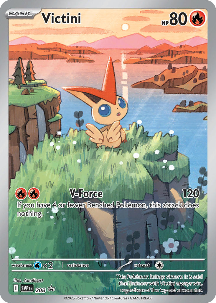 Victini (SVP 208) – Scarlet & Violet Black Star Promos – Normal