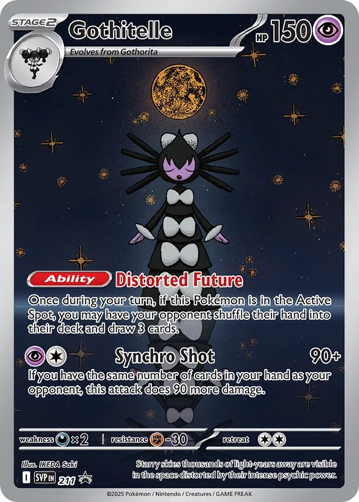Gothitelle (SVP 211) – Scarlet & Violet Black Star Promos – Normal