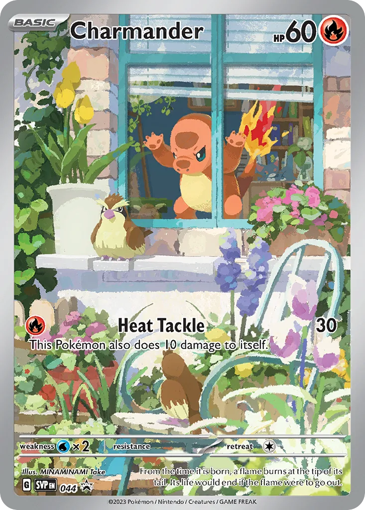 Charmander (SVP 044) – Scarlet & Violet Black Star Promos – Normal