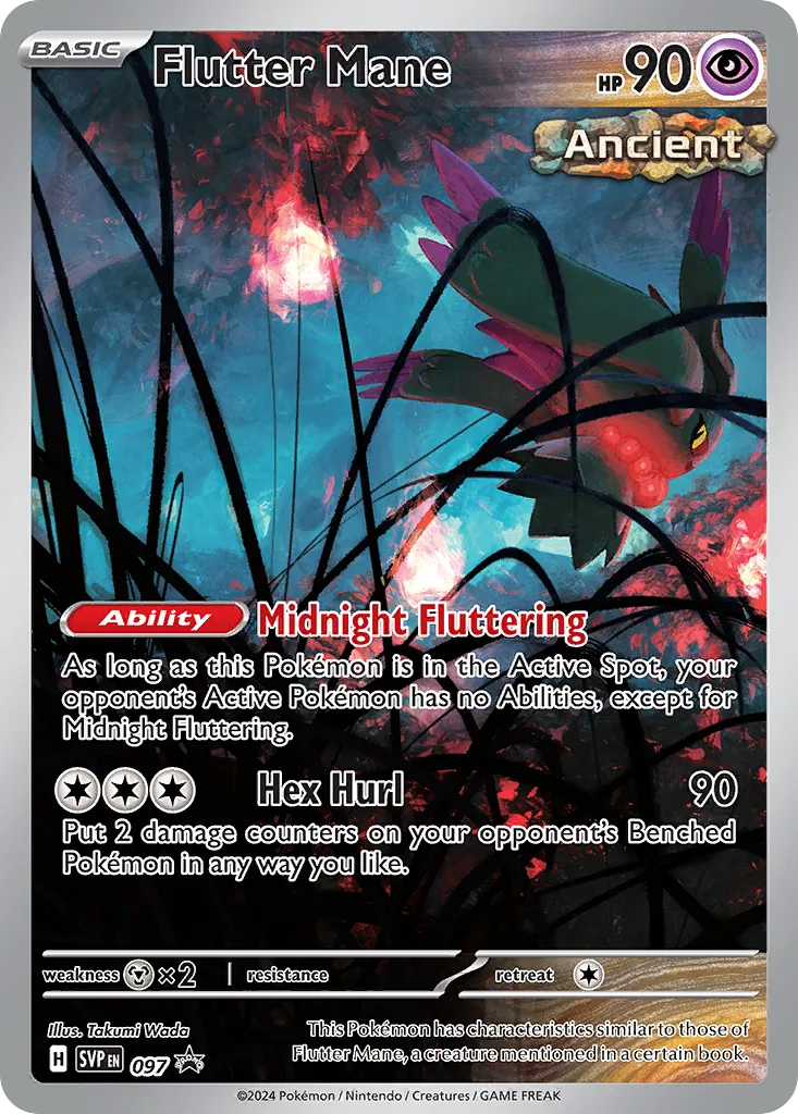 Flutter Mane (SVP 097) – Scarlet & Violet Black Star Promos – Normal