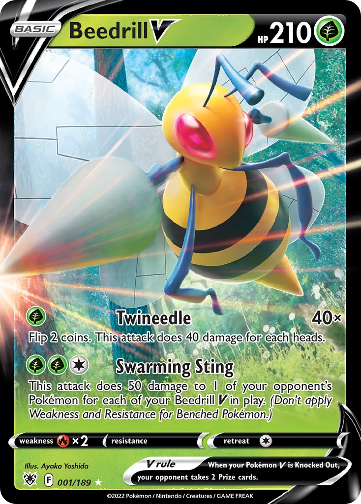 Beedrill V (ASR 001) – Astral Radiance – Normal