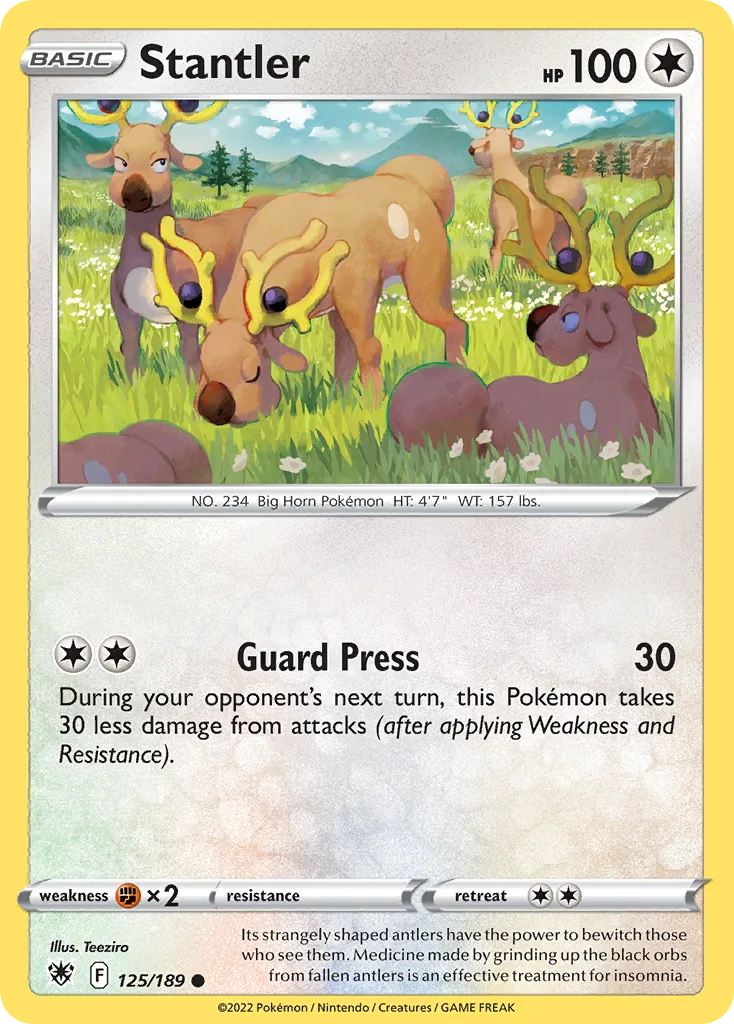Stantler (ASR 125) – Astral Radiance – Normal