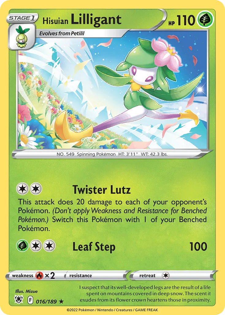Hisuian Lilligant (ASR 016) – Astral Radiance – Normal