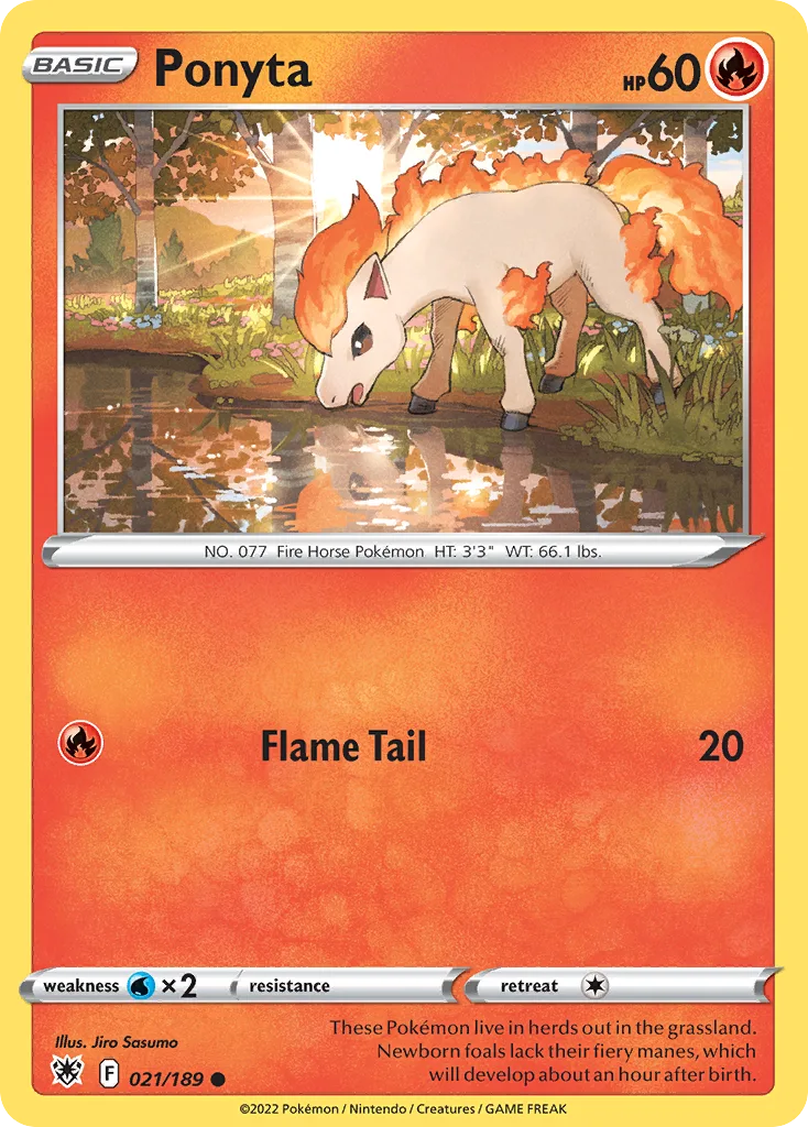 Ponyta (ASR 021) – Astral Radiance – Normal