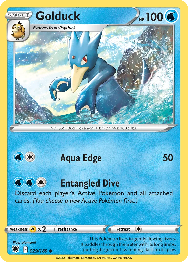 Golduck (ASR 029) – Astral Radiance – Normal