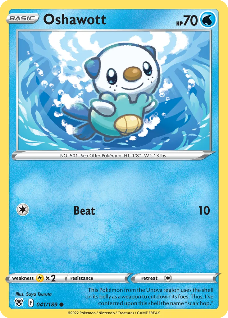 Oshawott (ASR 041) – Astral Radiance – Normal