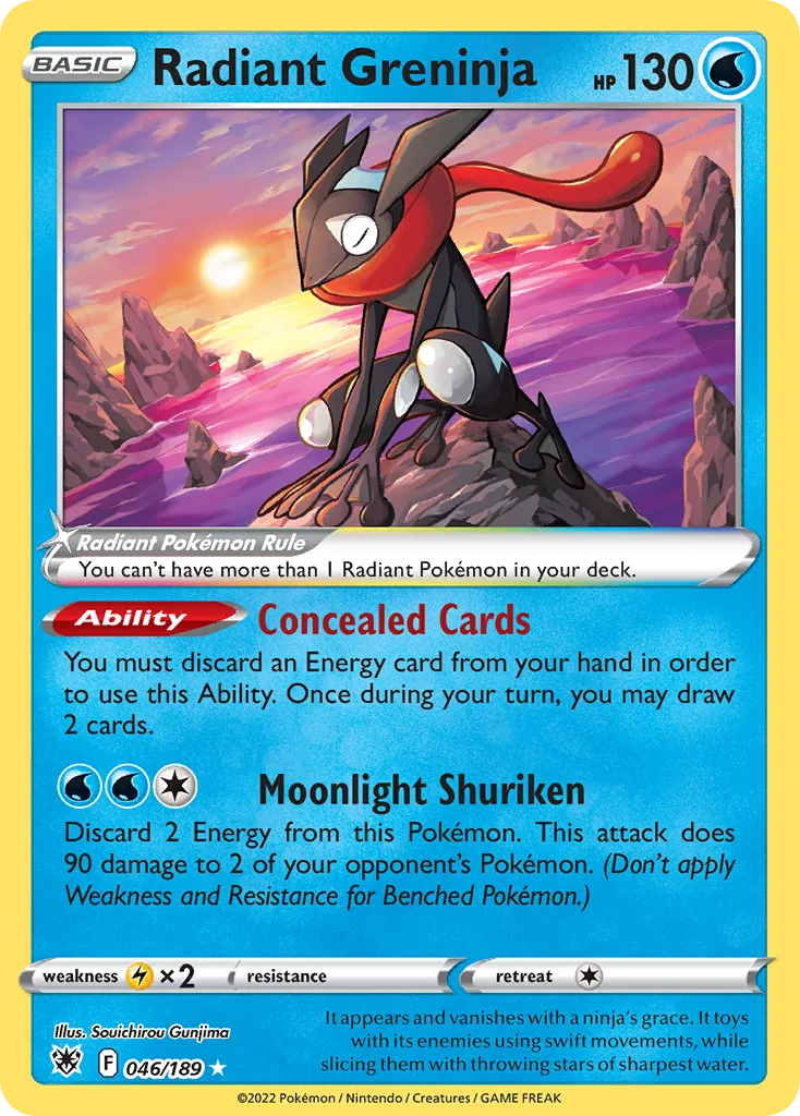 Radiant Greninja (ASR 046) – Astral Radiance – Normal