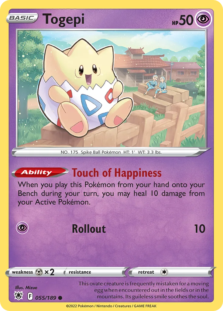 Togepi (ASR 055) – Astral Radiance – Normal