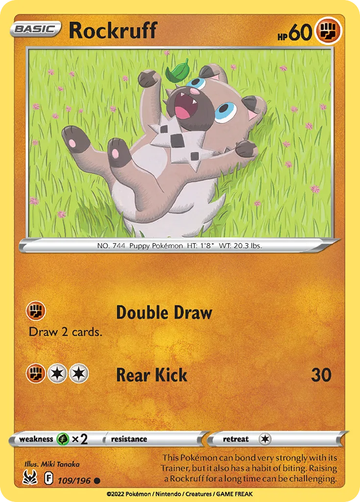 Rockruff (LOR 109) – Lost Origin – Normal