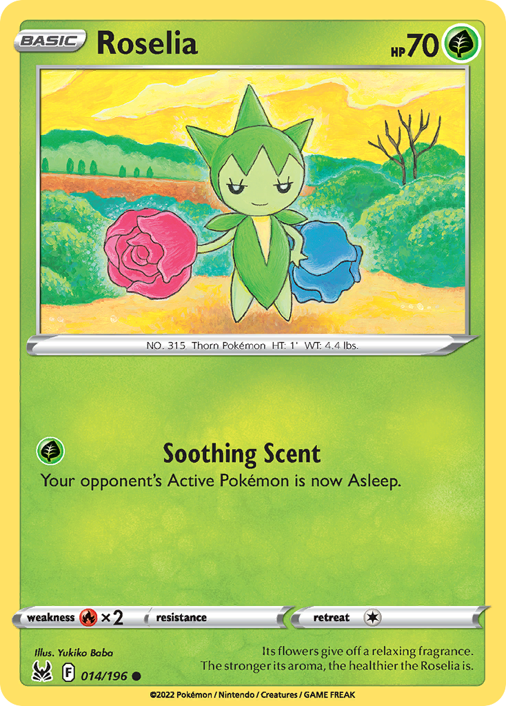 Roselia (LOR 014) – Lost Origin – Normal