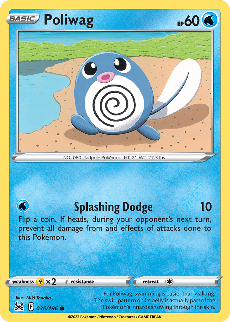 Poliwag (LOR 030) – Lost Origin – Normal