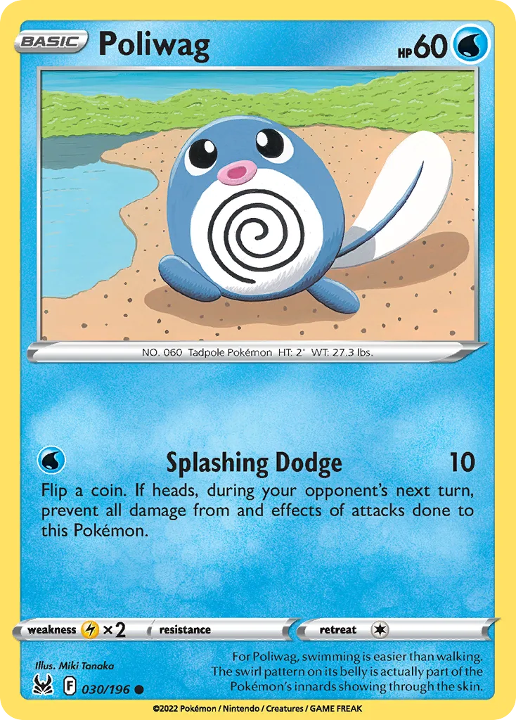 Poliwag (LOR 030) – Lost Origin – Normal