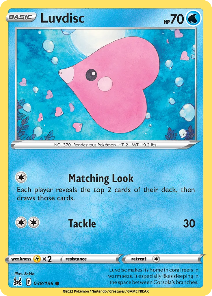 Luvdisc (LOR 038) – Lost Origin – Normal