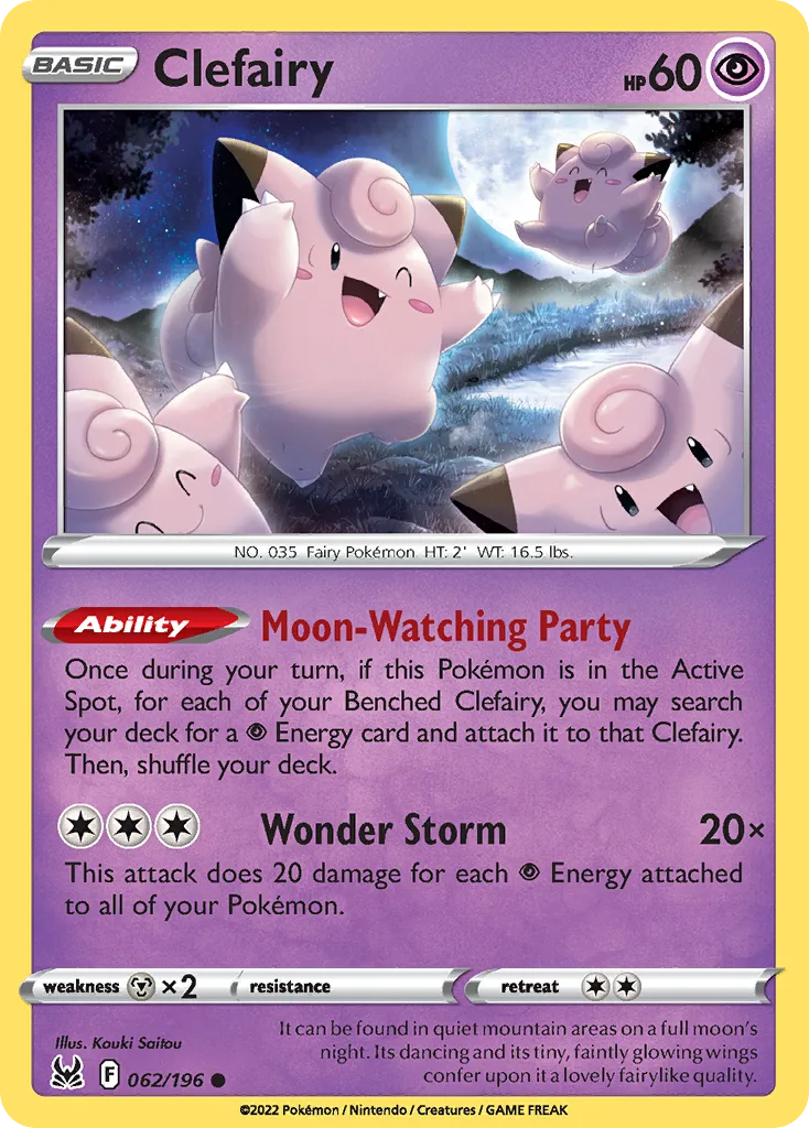 Clefairy (LOR 062) – Lost Origin – Normal