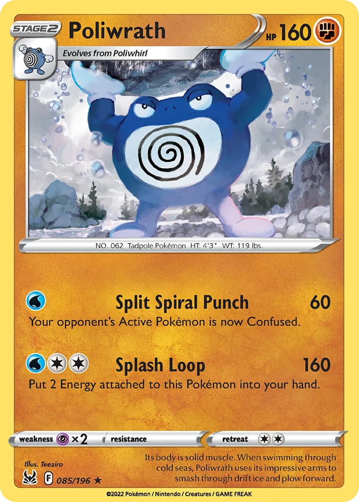 Poliwrath (LOR 085) – Lost Origin – Normal