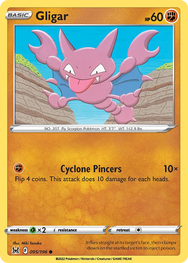 Gligar (LOR 095) – Lost Origin – Normal