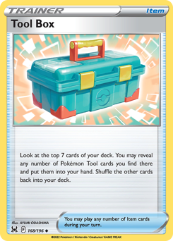 Tool Box • Lost Origin • Reverse Holo