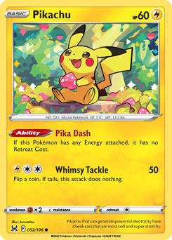 Pikachu – Lost Origin – Normal