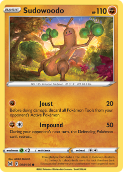 Sudowoodo – Lost Origin – Normal