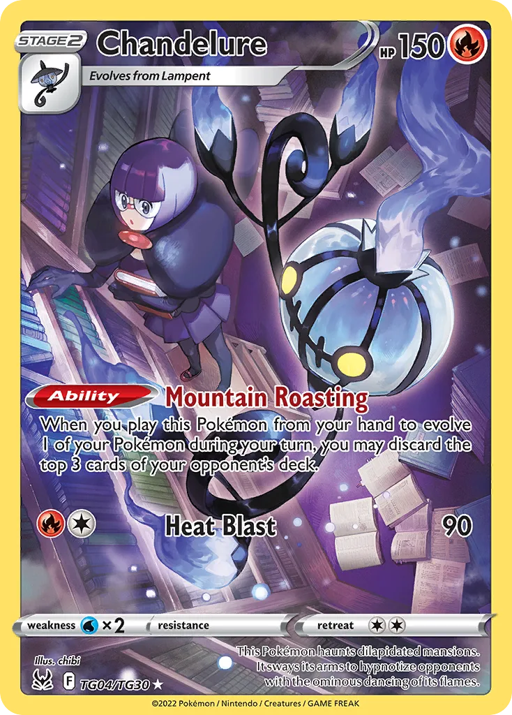 Chandelure (LOR TG04) – Lost Origin Trainer Gallery – Normal