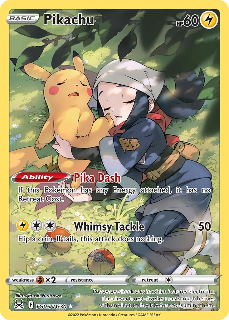 Pikachu (LOR TG05) – Lost Origin Trainer Gallery – Normal