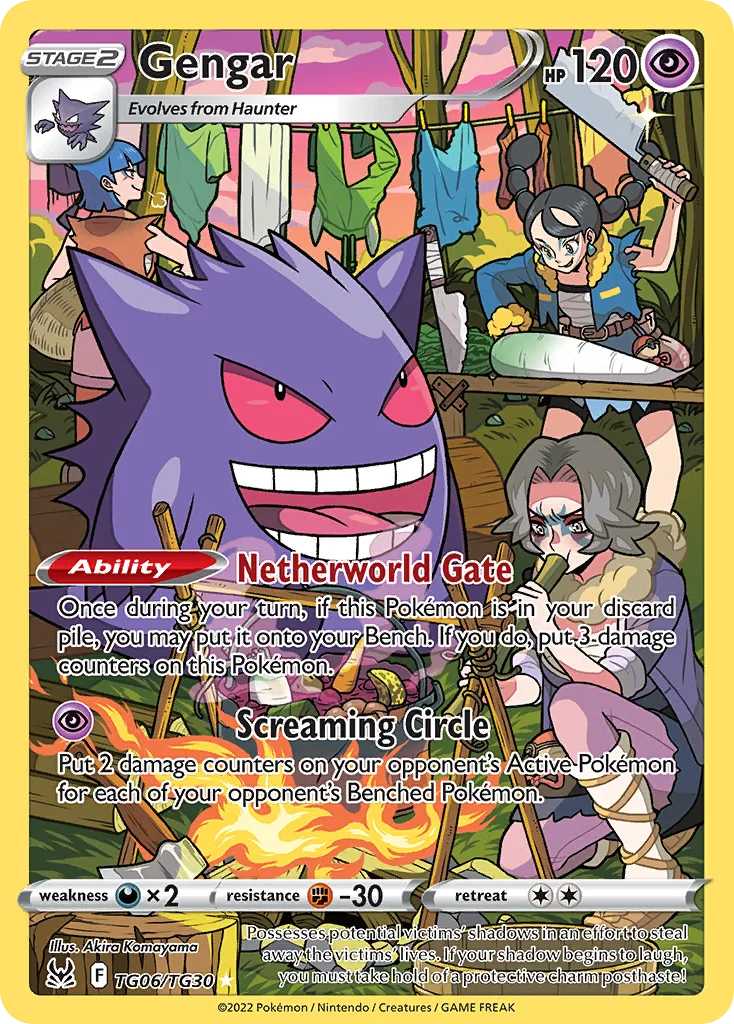 Gengar (LOR TG06) – Lost Origin Trainer Gallery – Normal