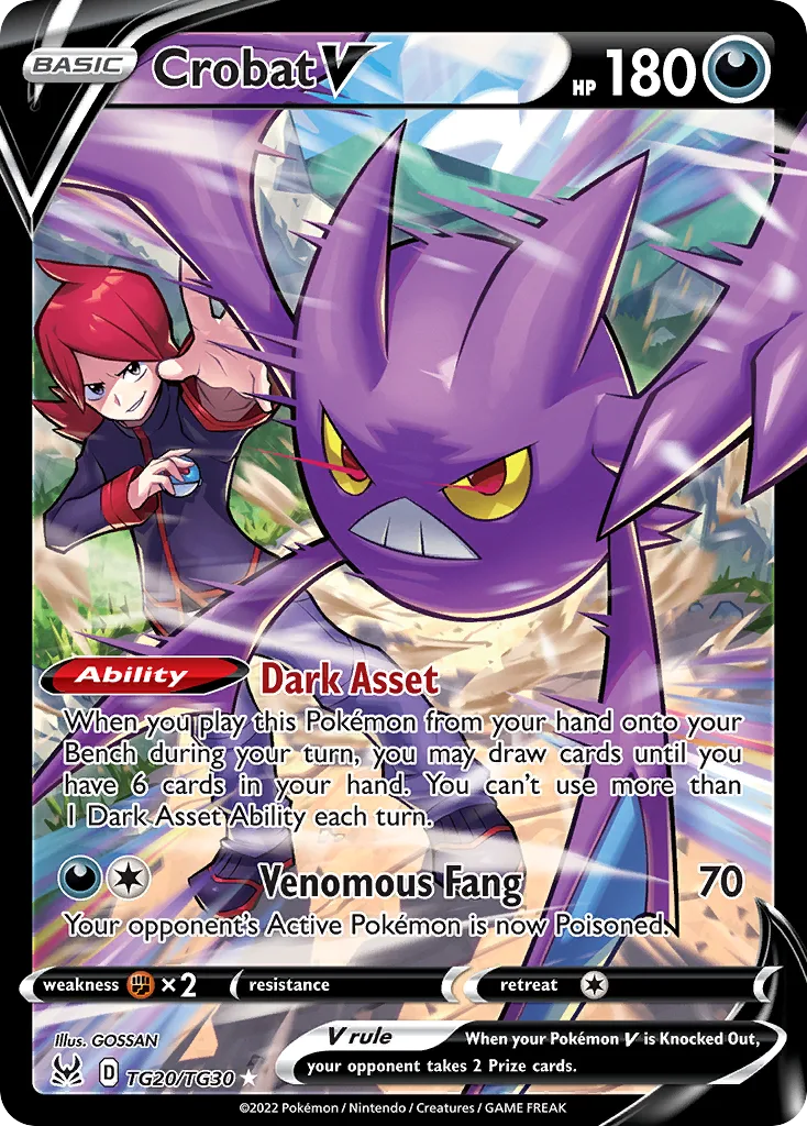Crobat V (LOR TG20) – Lost Origin Trainer Gallery – Normal