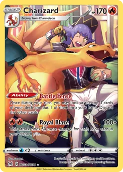 Charizard LOR TG03 #TG03 – Lost Origin Trainer Gallery