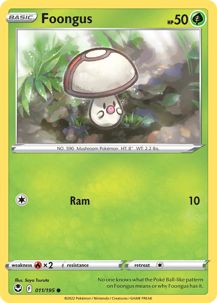 Foongus (SIT 011) – Silver Tempest – Normal