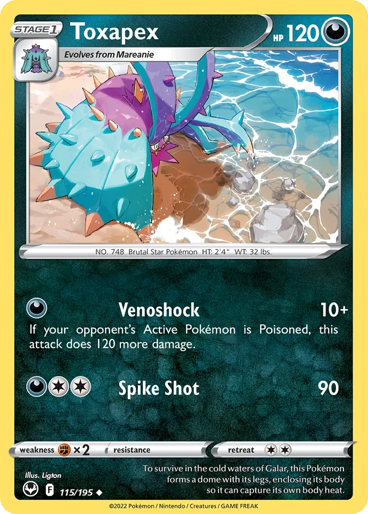 Toxapex (SIT 115) – Silver Tempest – Normal