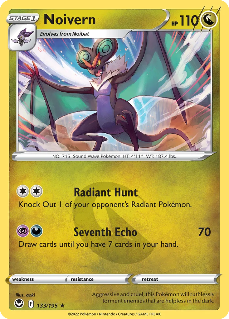 Noivern (SIT 133) – Silver Tempest – Normal