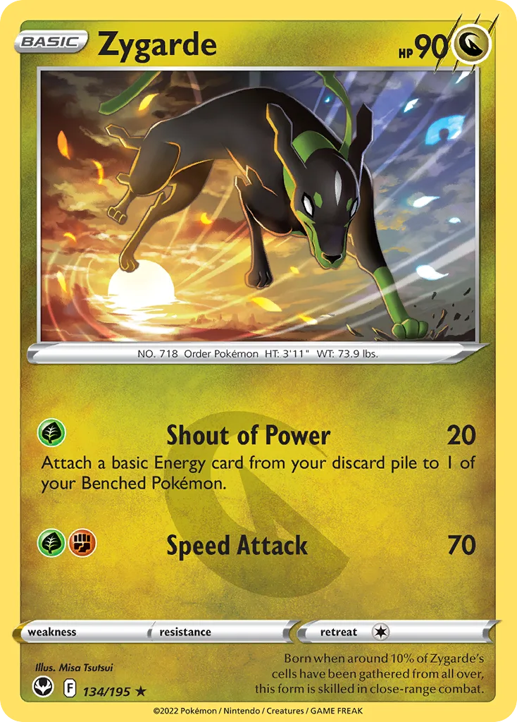 Zygarde (SIT 134) – Silver Tempest – Normal