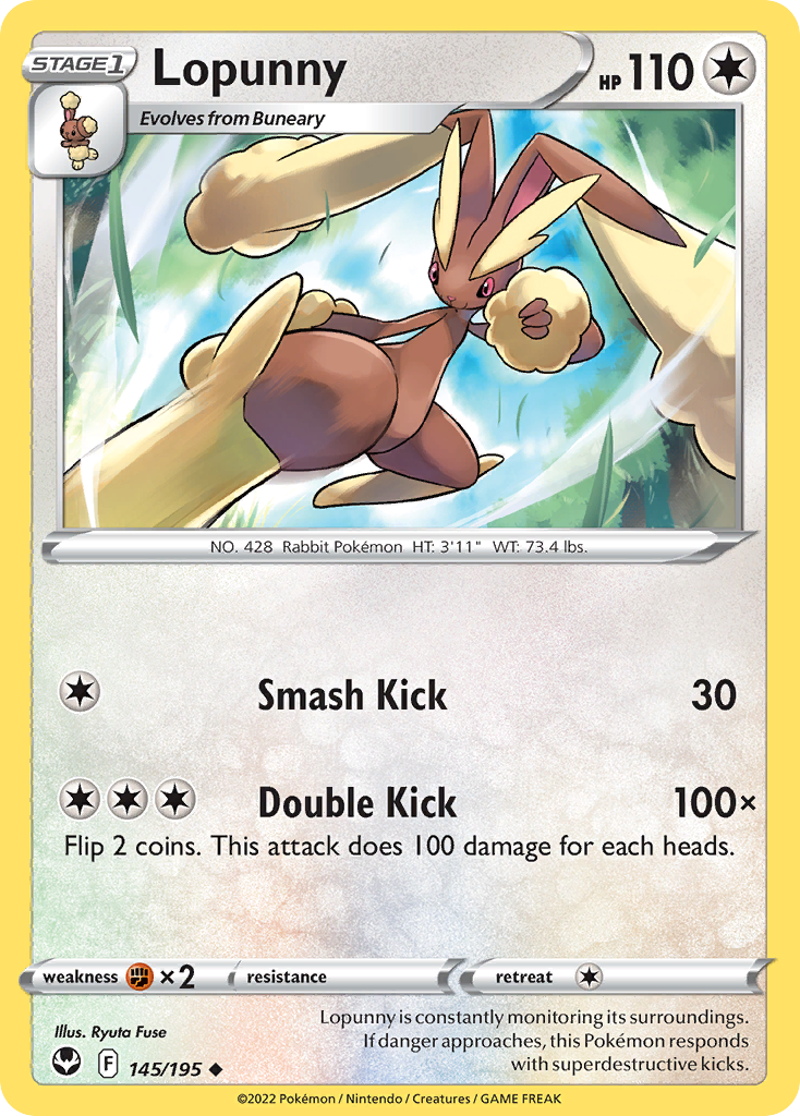 Lopunny (SIT 145) – Silver Tempest – Normal